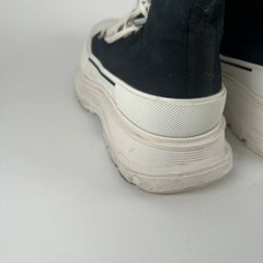 Alexander McQueen Black TreadSlick Size 12