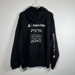 Balenciaga Black PS5 Hoodie Size XS
