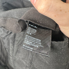 Amiri Black Cargo Pants Size 34