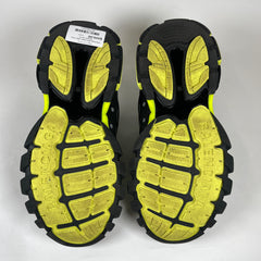 Balenciaga Black/Neon Yellow Track Sneakers Size 46