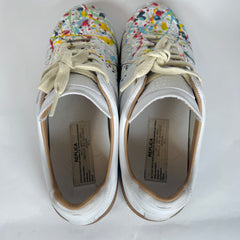 Maison Margiela White Paint Splatter Gats Size 42