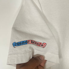 Chrome Hearts White Matty Boy American Flag Tee Size L