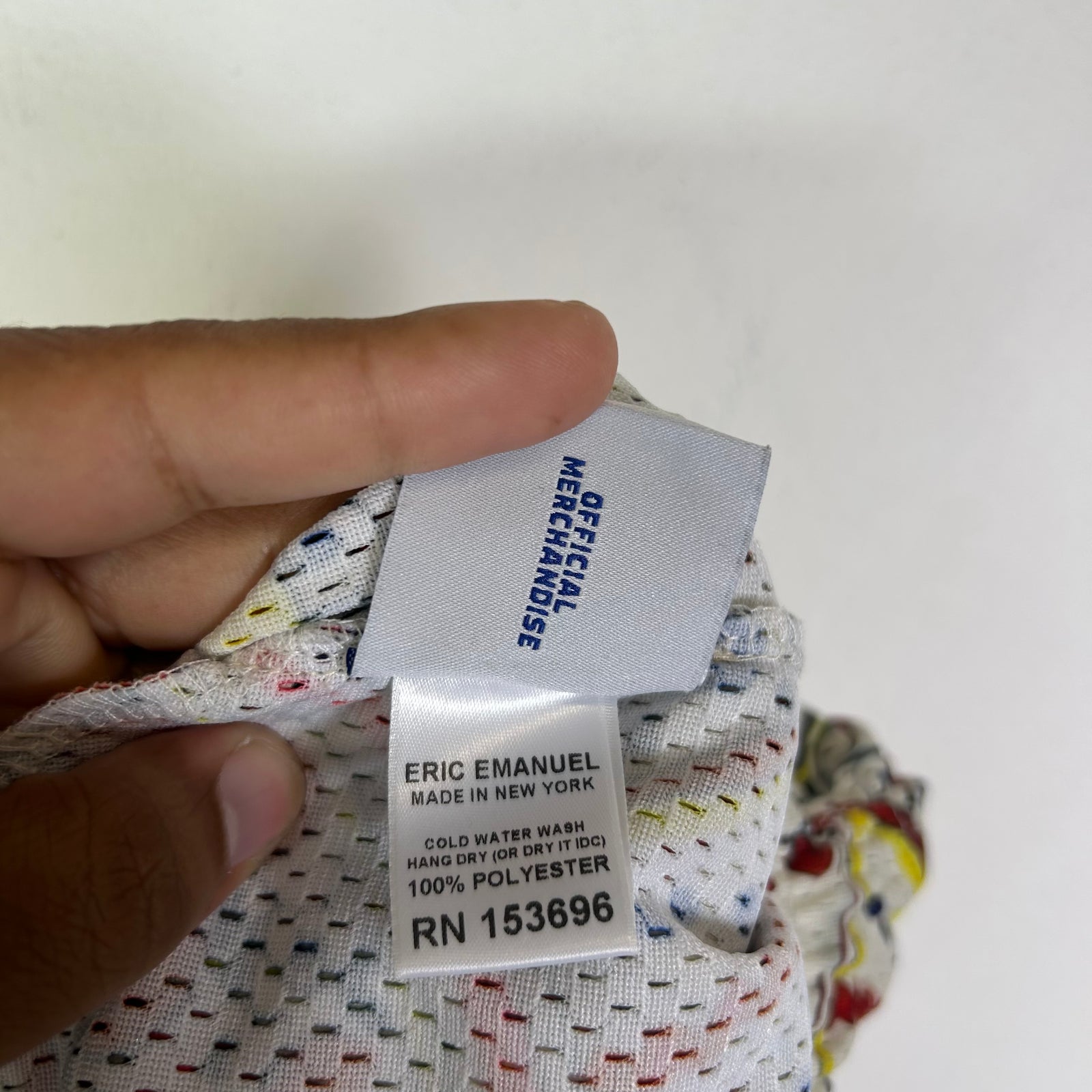 Eric Emanuel Rooster Plate Basic EE Mesh Shorts