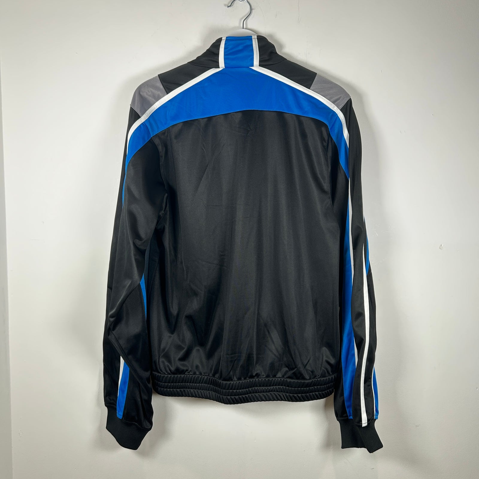 Martine Rose Blue Shrunken Track Jacket Size L
