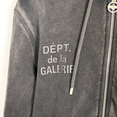 Gallery Dept. x Lanvin French Logo Paint Splatter Hoodie Size L