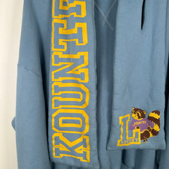 Kapital Hooded Scarf Kountry Blue Crew Neck Size OS