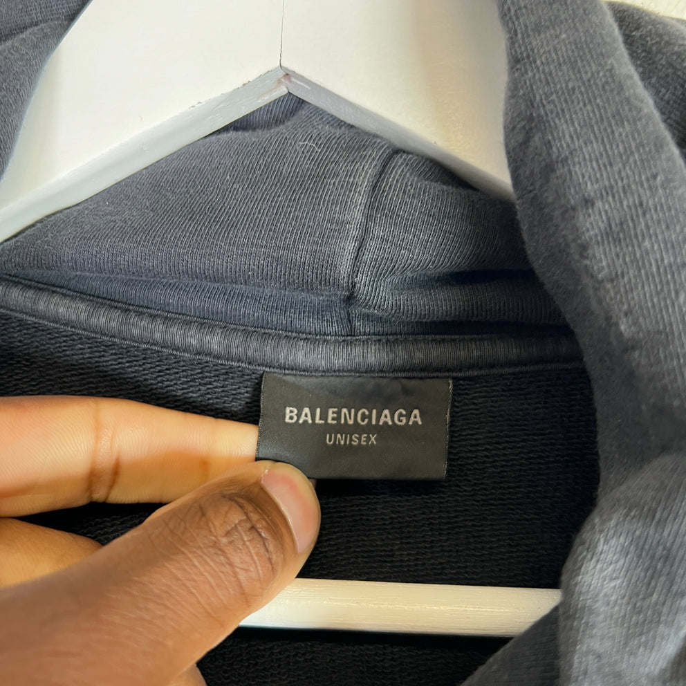 Balenciaga Stencil Logo Hoodie