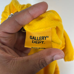 Gallery Dept Yellow Dept Logo Sweatpants Size L