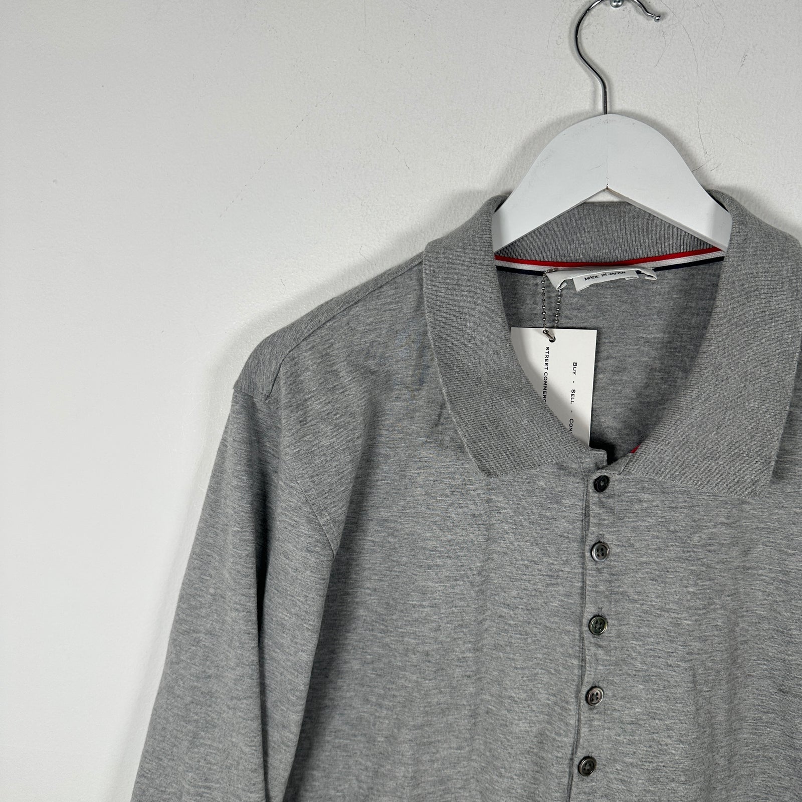 Thom Browne Gray Quarter Button-Up Size 2