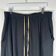 Rick Owens Black 'Prisoner' Sweatpants Size L