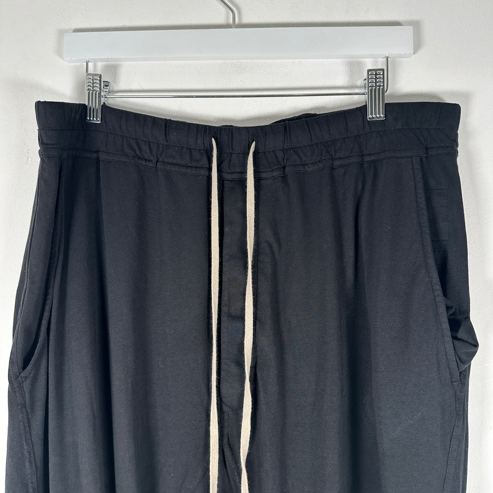 Rick Owens Black 'Prisoner' Sweatpants Size L
