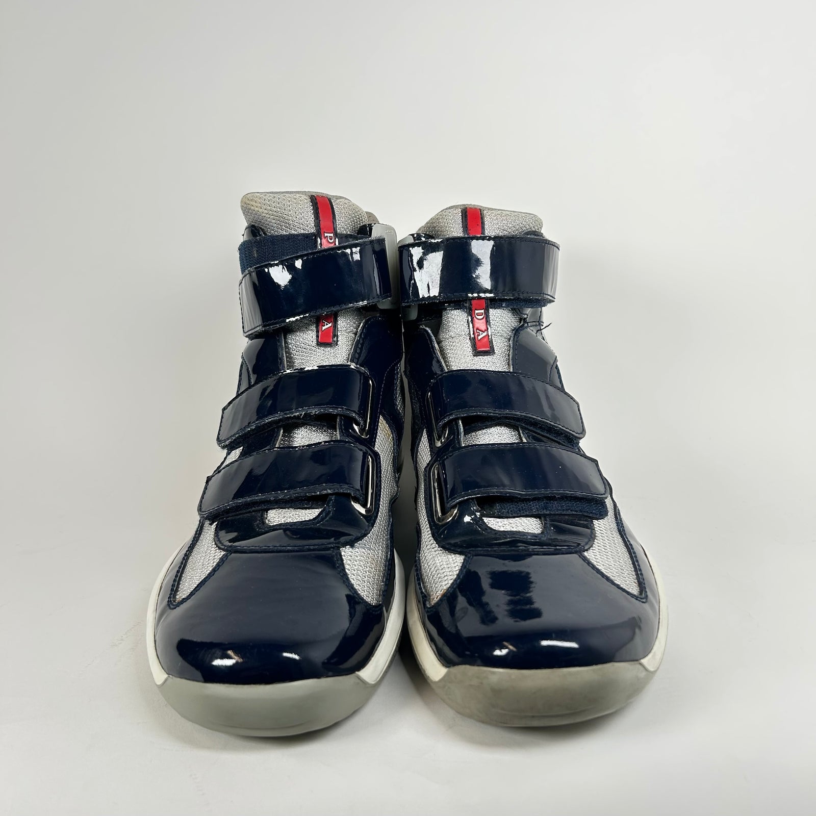 Prada Navy Cup High Size 11