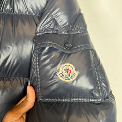 Moncler Navy Ecrins Giubbotto Puffer Jacket Size 3