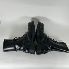 Balenciaga Contrast Stitch Combat Boot Size 13