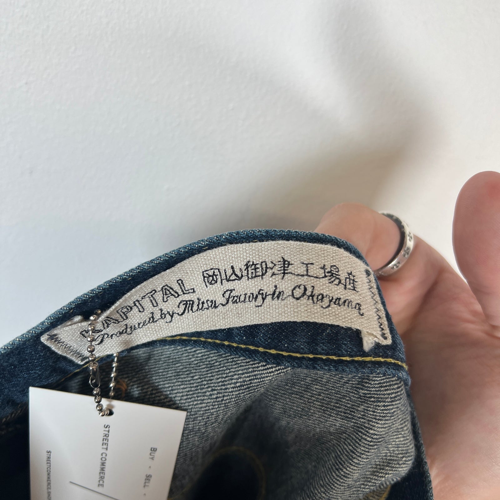 Kapital Drop Crotch Jeans Size 28