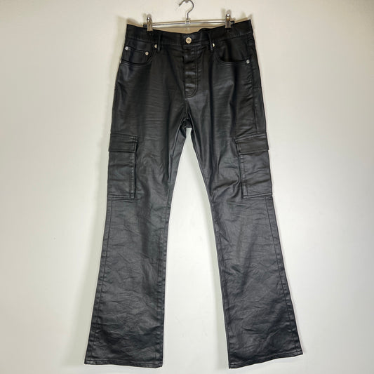 Purple Brand P004 Coated Flare Jeans