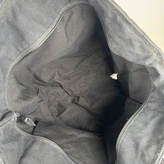 Supreme Black Canvas Tote Bag