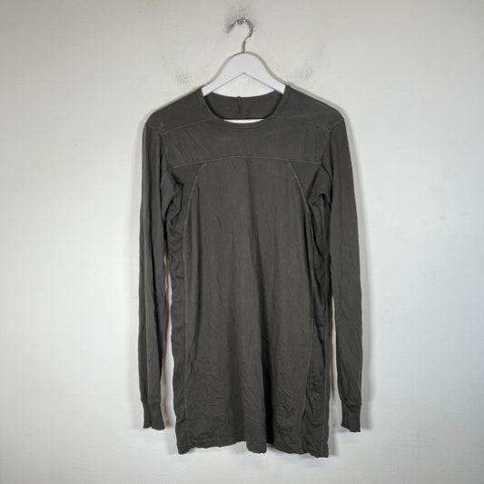 Rick Owens Drkshdw Dark Dust Ribbed Longsleeve Size M