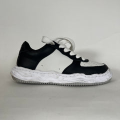 Maison Mihara White/Black Wayne Sneakers Sz 43