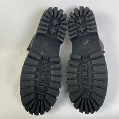 Balenciaga Tumble Leather Strike Boot Size 45