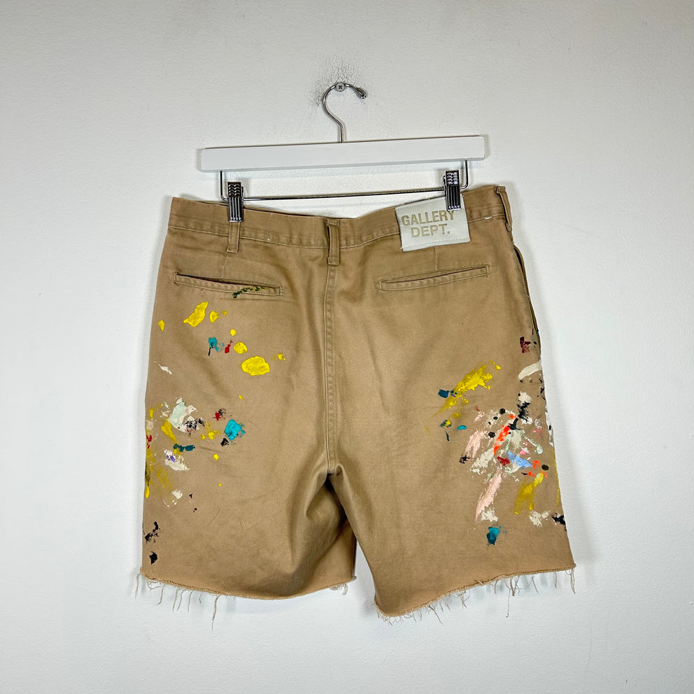 Gallery Dept Ricky Paint Splatter Carpenter Shorts Size 31