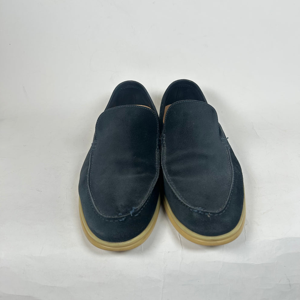 Loro Piana Navy Summer Walker Size 47