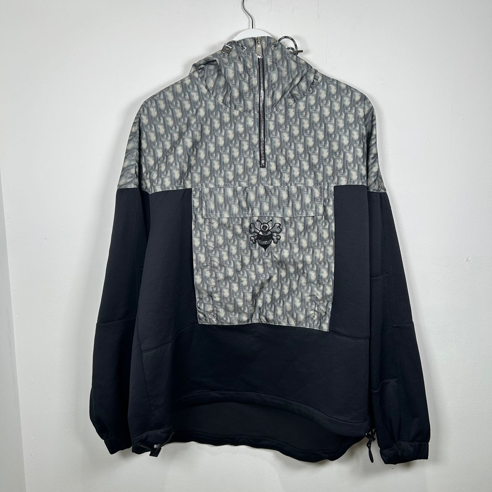 Dior x Shawn Stussy Blurred Oblique Anorak Jacket Size XL