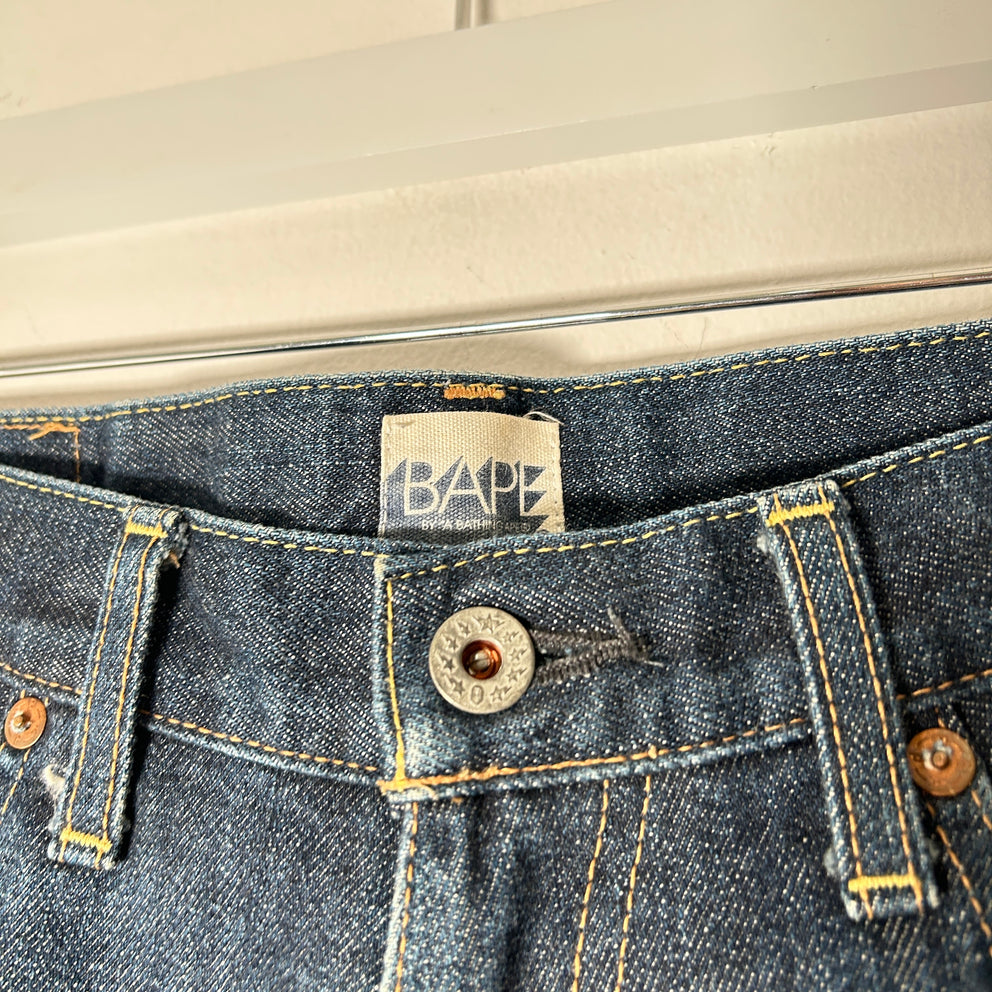 Bape Star Graphic Jeans Size M