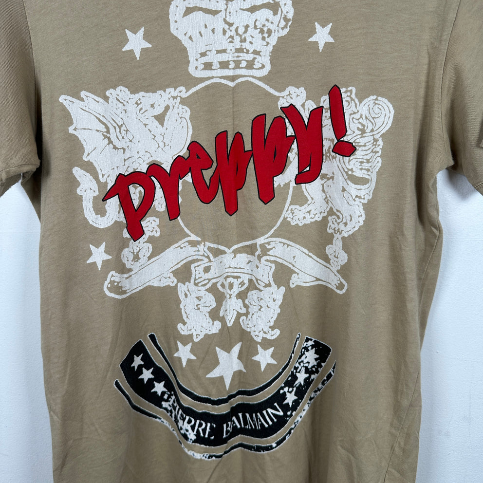 Balmain 'Preppy' Graphic T-Shirt