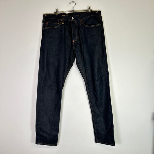 Evisu Indigo Seagull Print Regular Fit Jeans