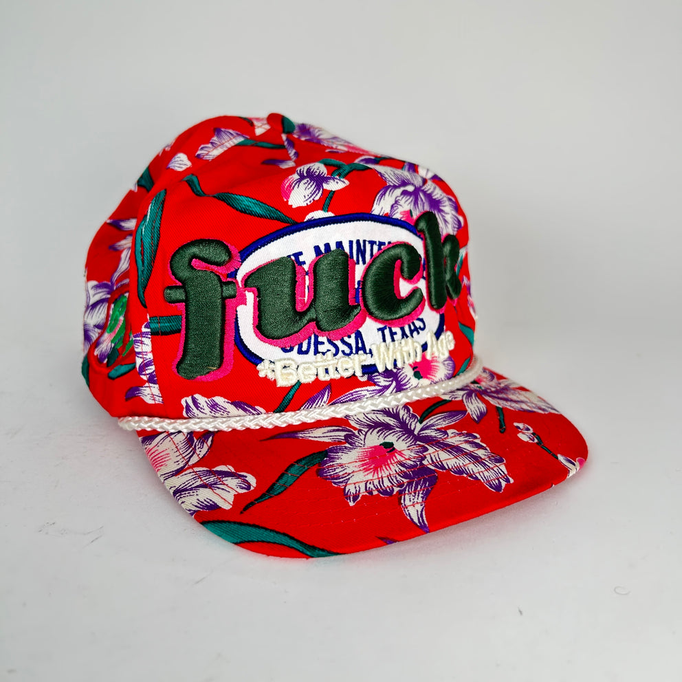 Better With Age 'Fuck' Hawaiian Hat