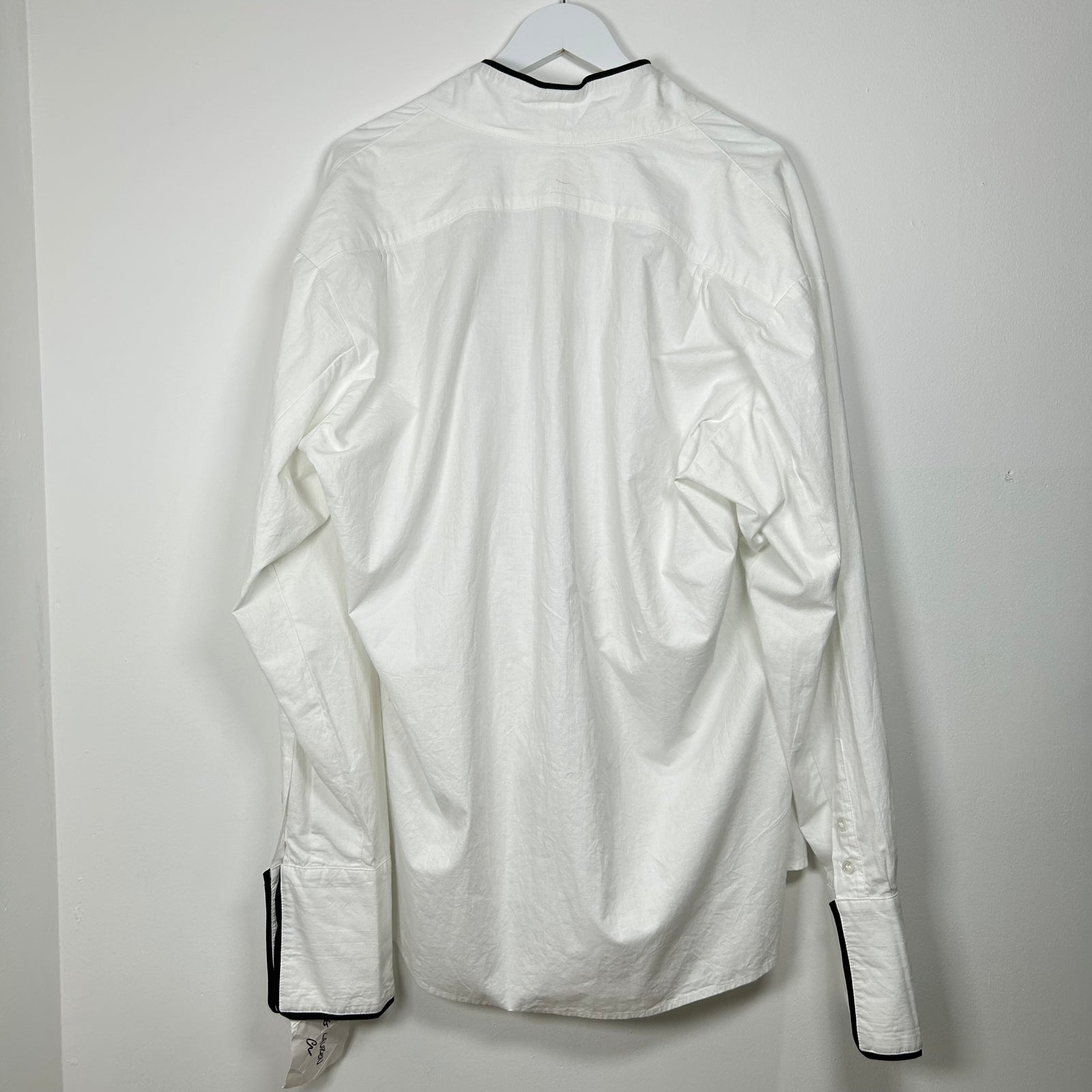 Greg Lauren White Black Piped Kimono Size 5
