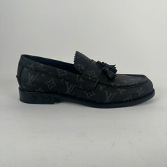 Louis Vuitton Black Monogram Major Loafer Size 9