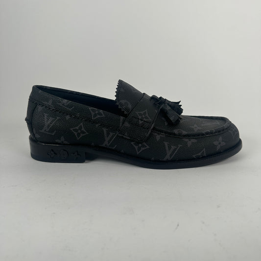 Louis Vuitton Black Monogram Major Loafer Size 9