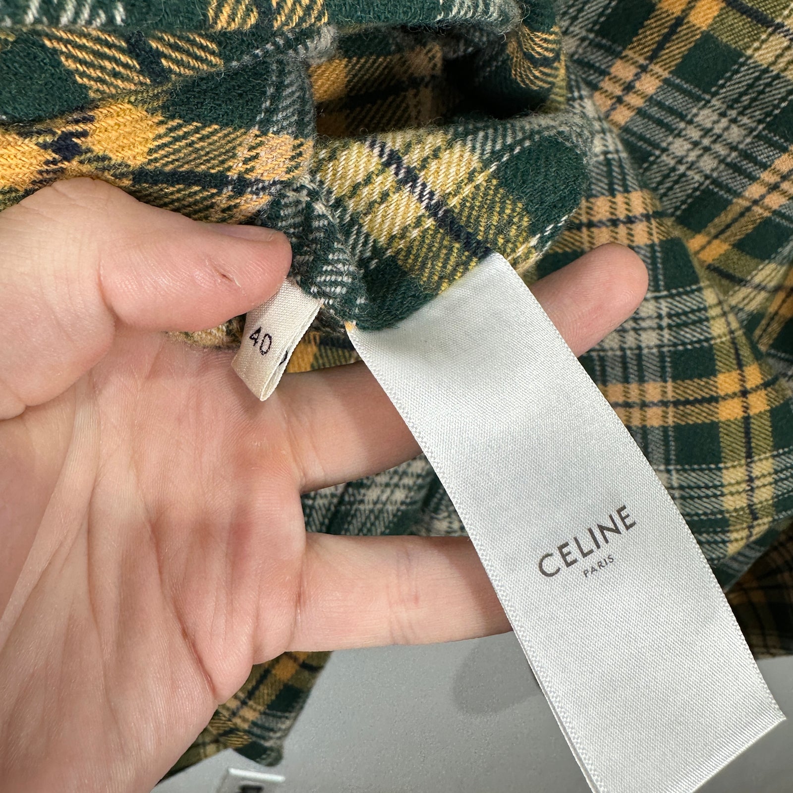 Celine Wool Flannel Size 40