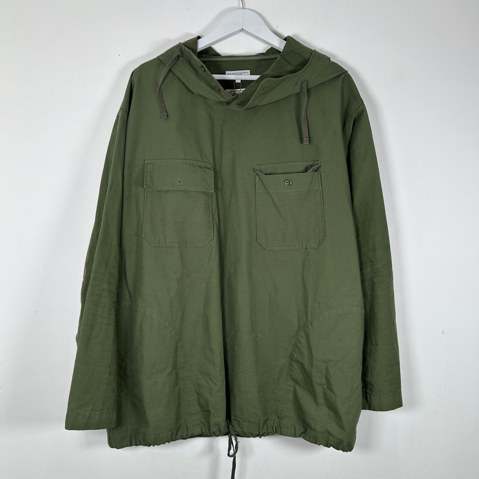 Engineered Garments Military Green Anorak Jacket Size L