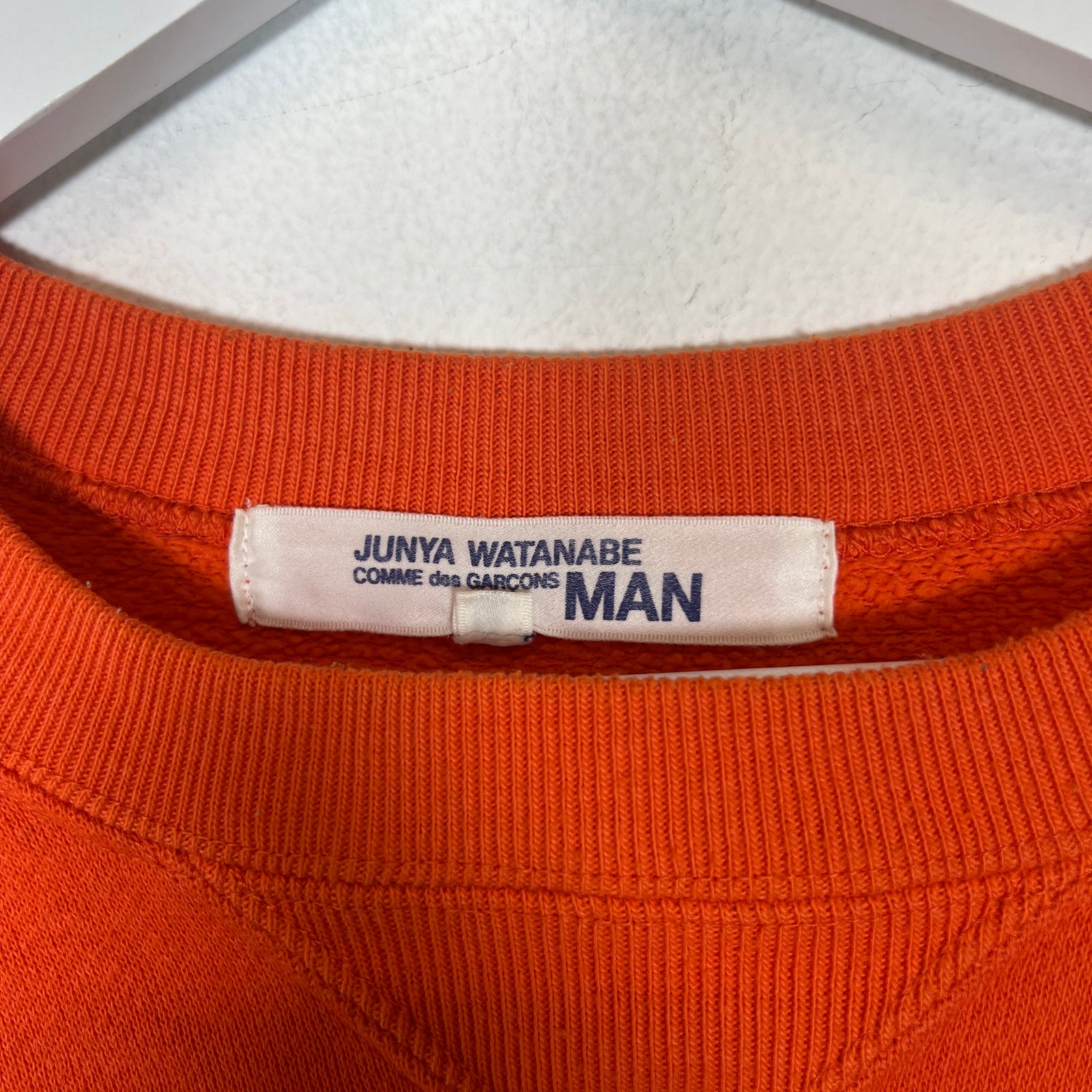 Junya Watanabe Orange Hull Middle School Crewneck Size S