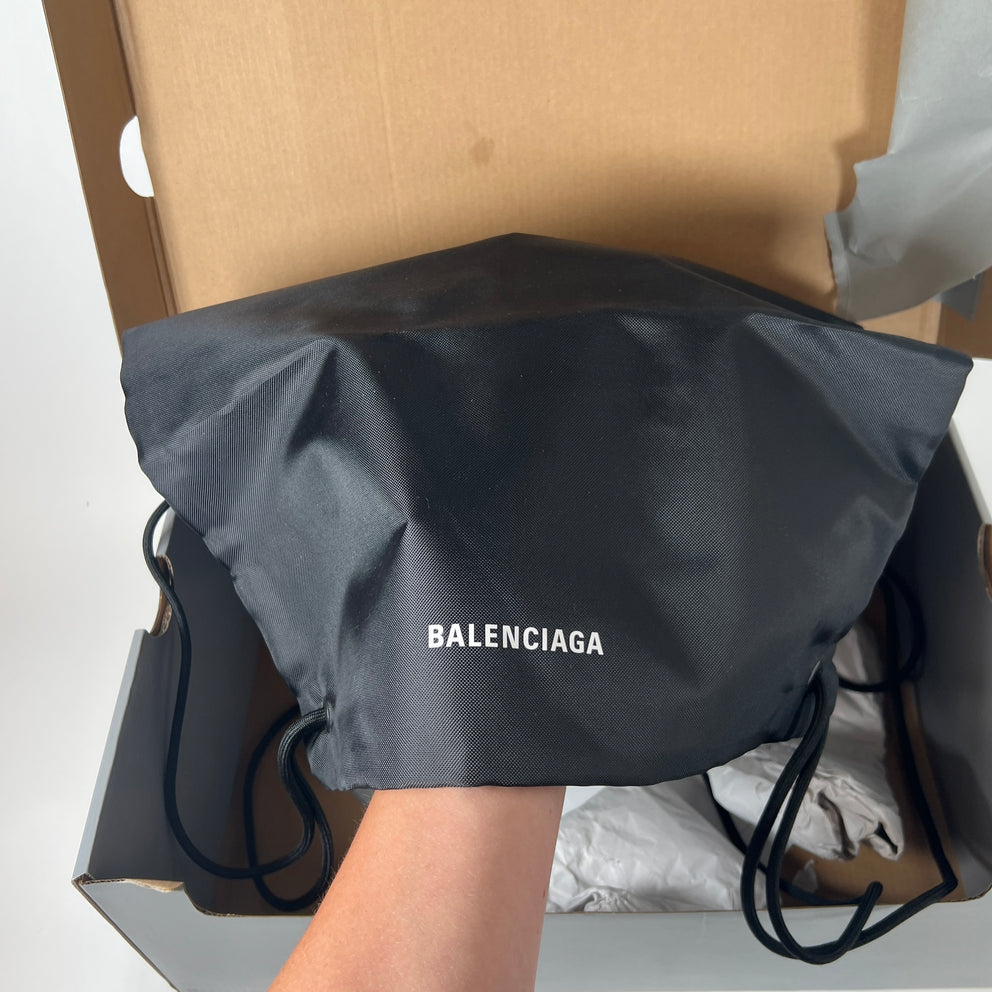 Balenciaga Red/Blue Runner Sneakers Size 40
