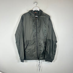 Prada Olive Linea Rosa Nylon Windbreaker Jacket Size M