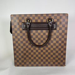 Louis Vuitton Ebene Damier Venice Sac De Plat Canvas Bag