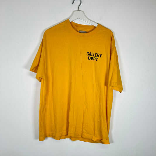 Gallery Dept Yellow Souvenir Tee Size L