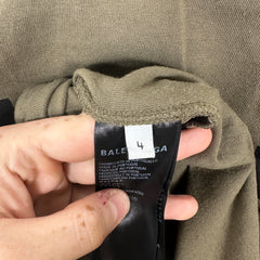 Balenciaga Green 'Strike' T-Shirt Size 4