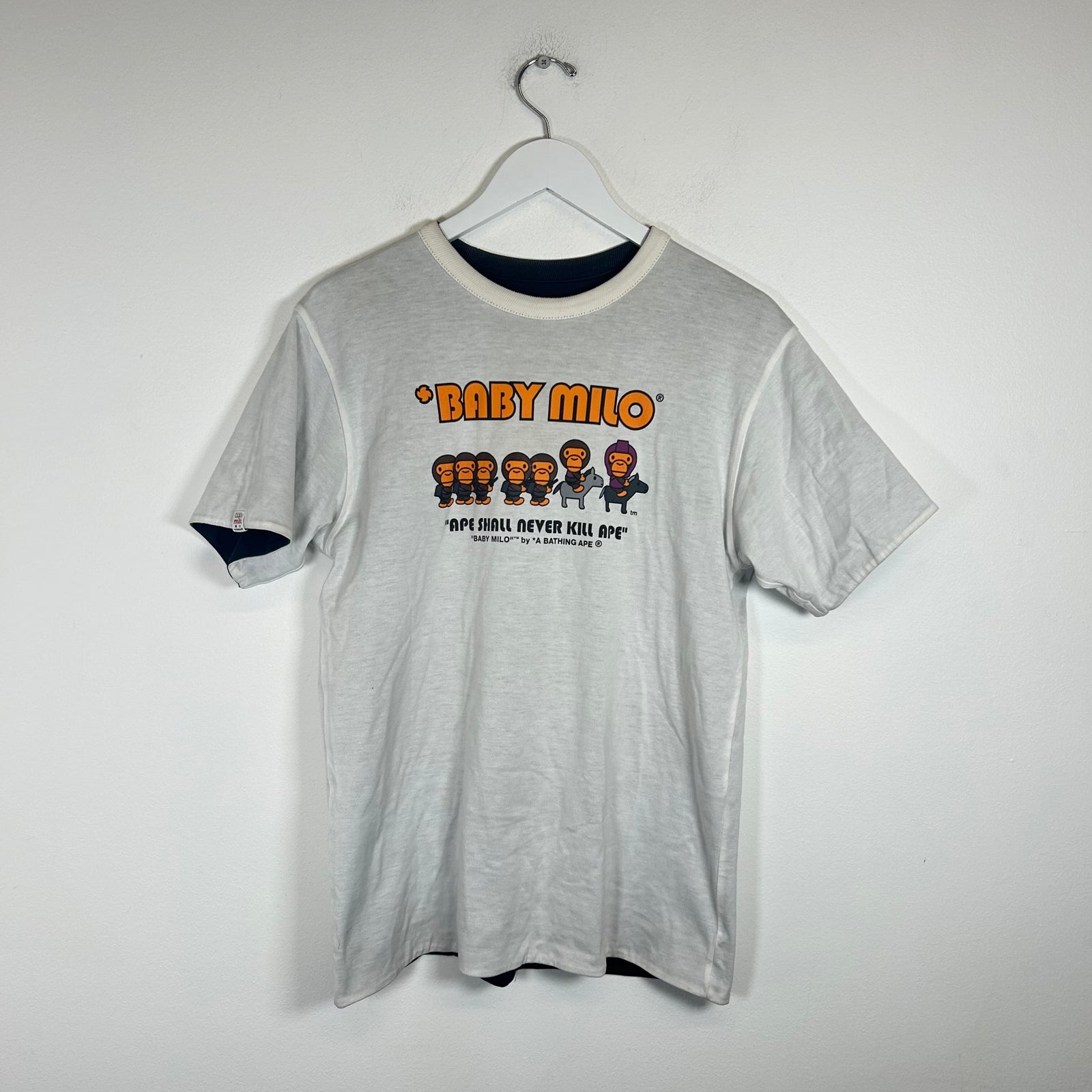 Baby Milo Reversible Graphic T-Shirt Size Free