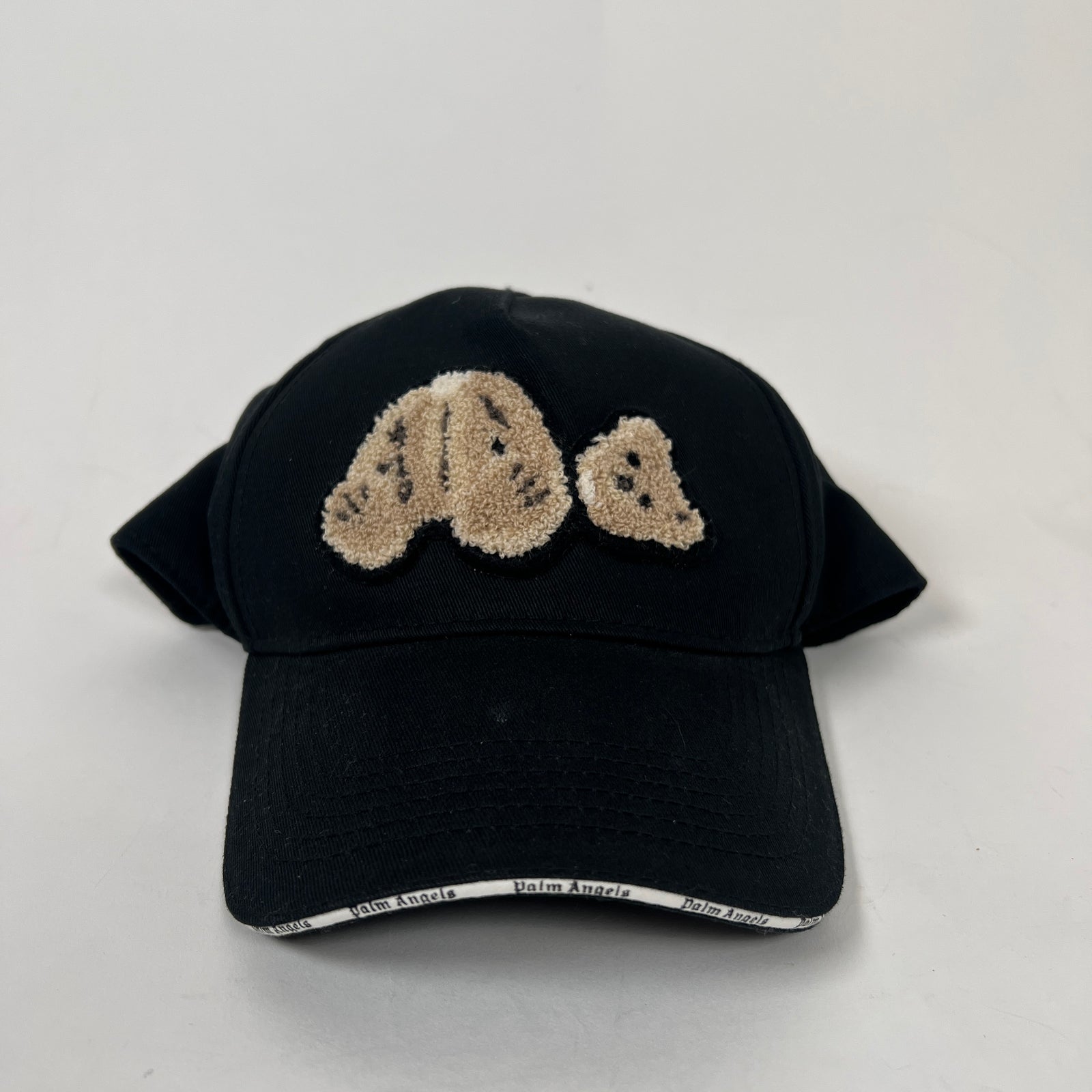Palm Angels Black Teddy Bear Hat