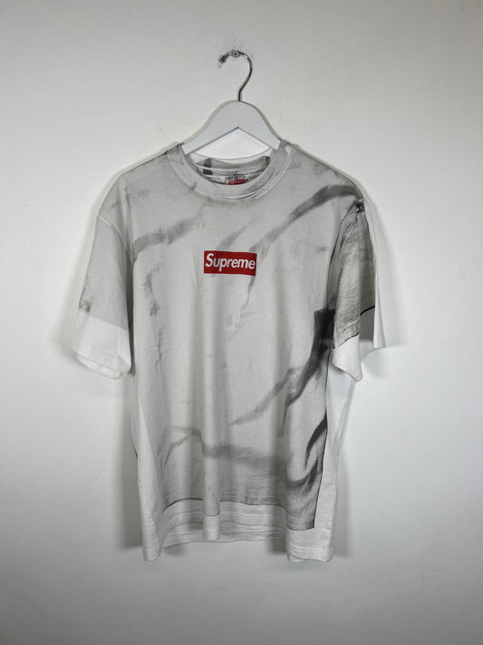 Supreme x MM6 Maison Margiela Box Logo Tee Size M