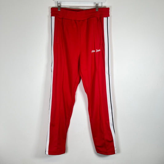 Palm Angels Red Narrow Track Pants Size 2XL
