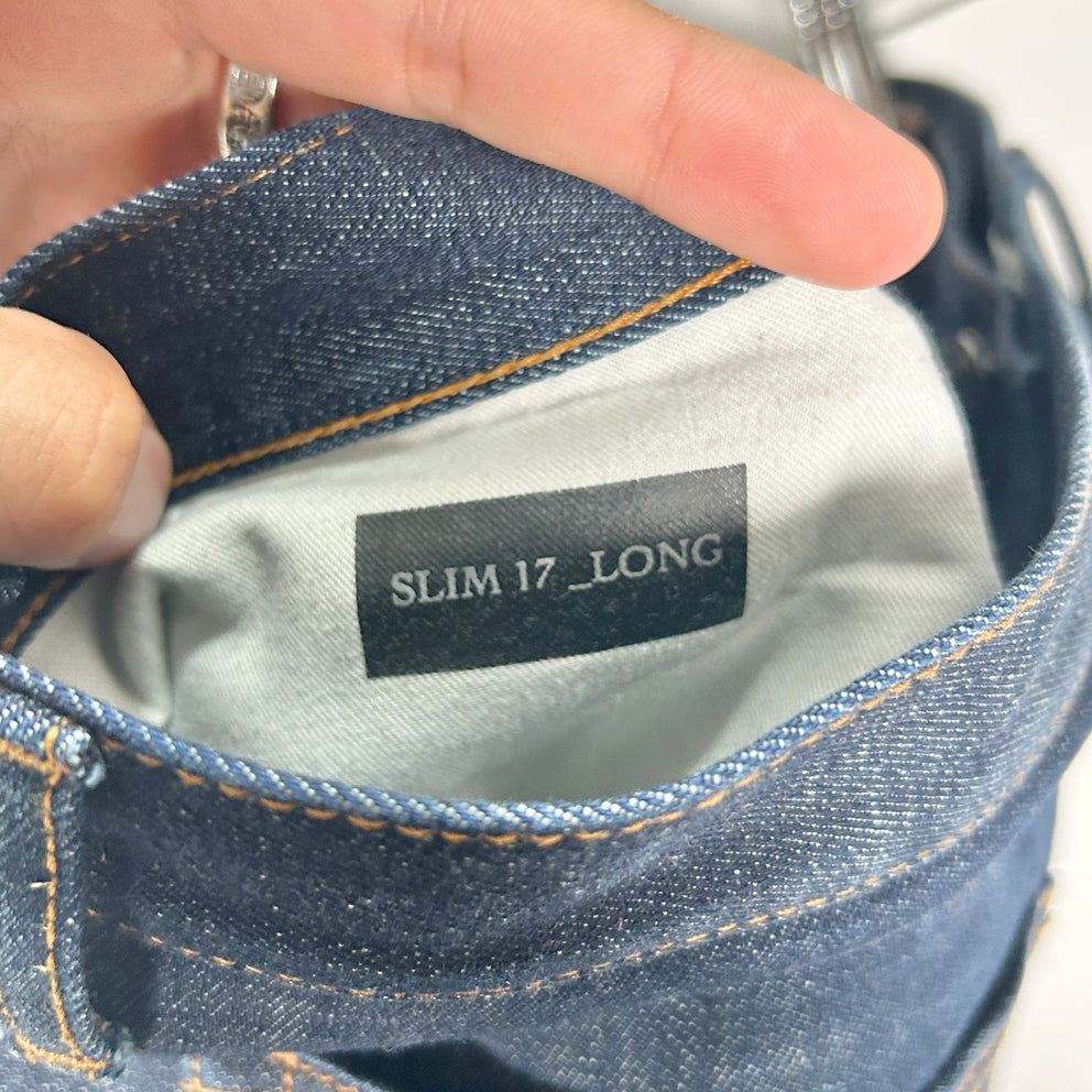 Dior Blue Oblique Denim Jeans Size 38