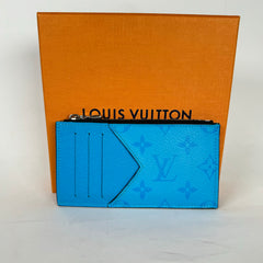 Louis Vuitton Blue Monogram Card Holder