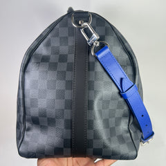 Louis Vuitton Damier Graphite Keepall Bandouliere 50