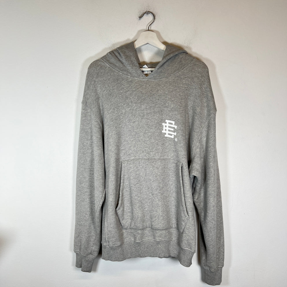Eric Emanuel Grey Basic Hoodie Size L